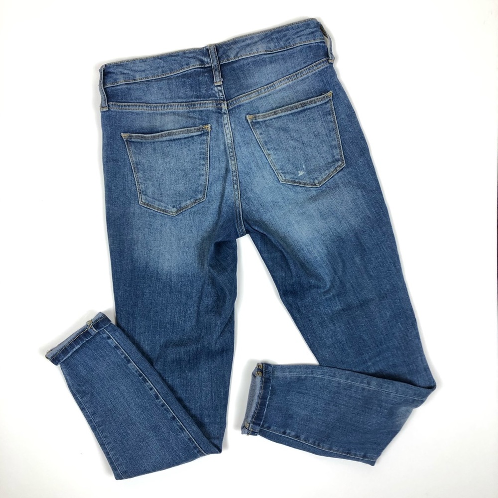 High Rise Skinny Denim Jeans - Picture 8 of 14